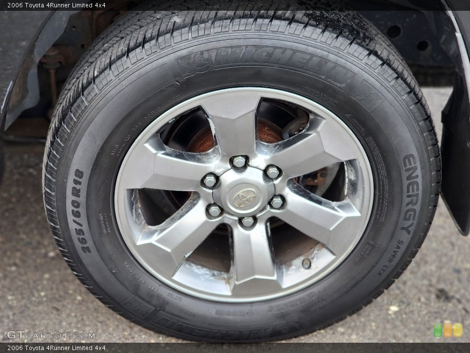 2006 Toyota 4Runner Limited 4x4 Wheel and Tire Photo #145283715