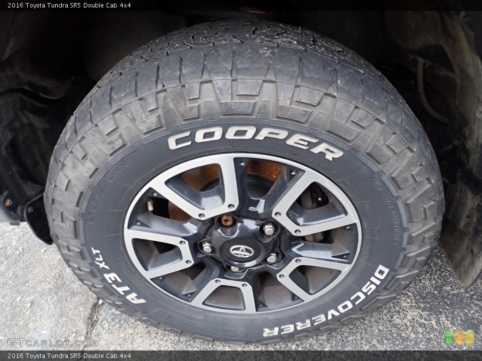 2016 Toyota Tundra SR5 Double Cab 4x4 Wheel and Tire Photo #145286148
