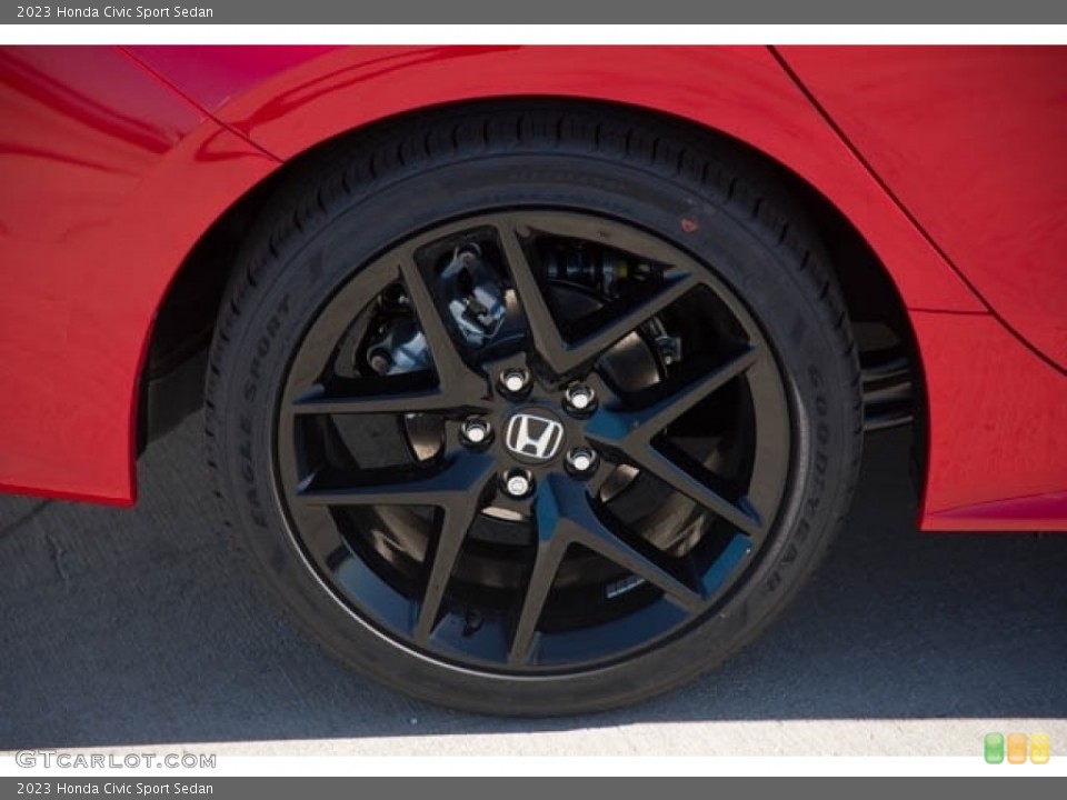 2023 Honda Civic Sport Sedan Wheel and Tire Photo #145293515