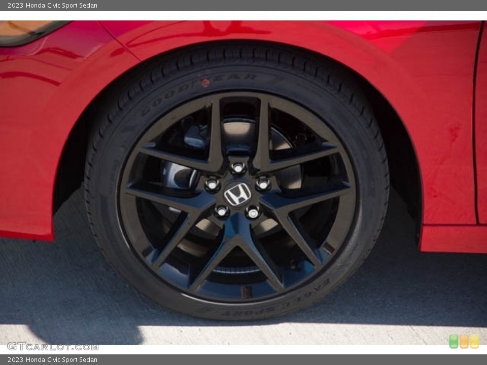 2023 Honda Civic Sport Sedan Wheel and Tire Photo #145293545