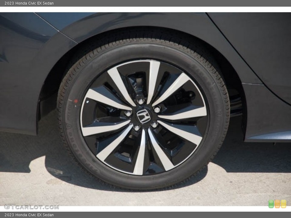 2023 Honda Civic EX Sedan Wheel and Tire Photo #145295180