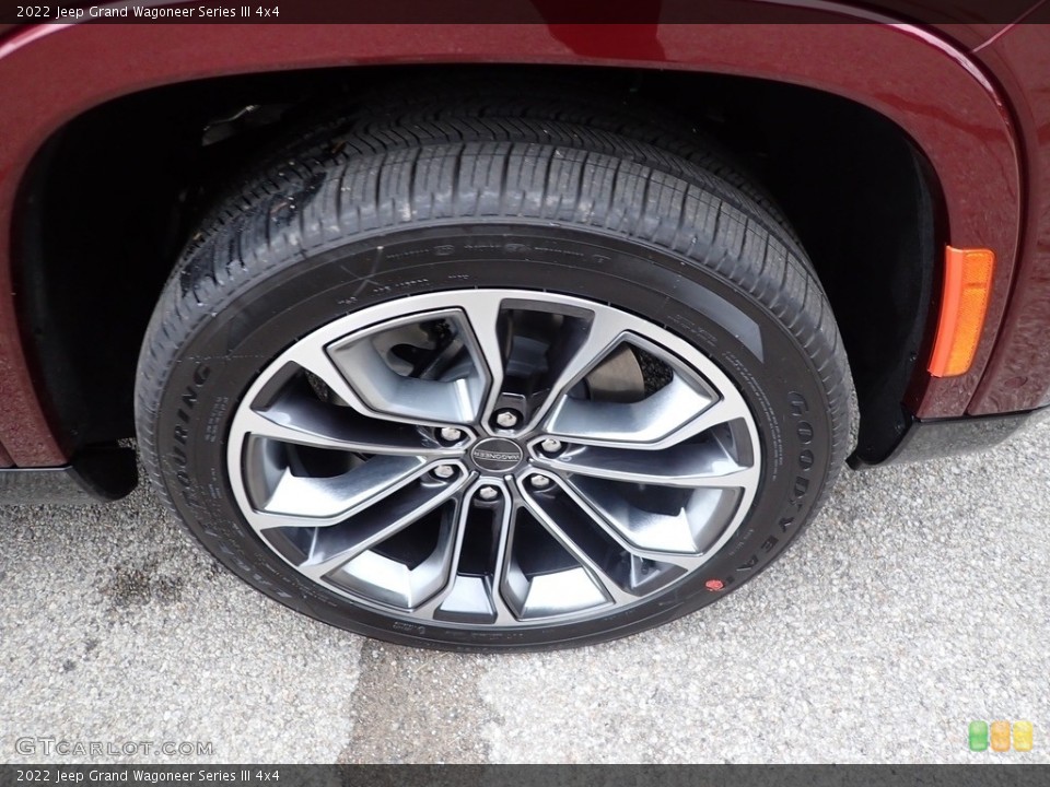 2022 Jeep Grand Wagoneer Series III 4x4 Wheel and Tire Photo #145303536