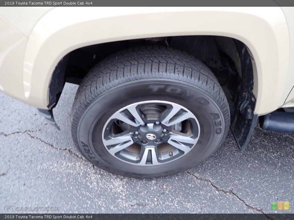 2019 Toyota Tacoma TRD Sport Double Cab 4x4 Wheel and Tire Photo #145304568
