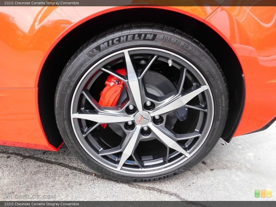 2020 Chevrolet Corvette Stingray Convertible Wheel and Tire Photo #145304976