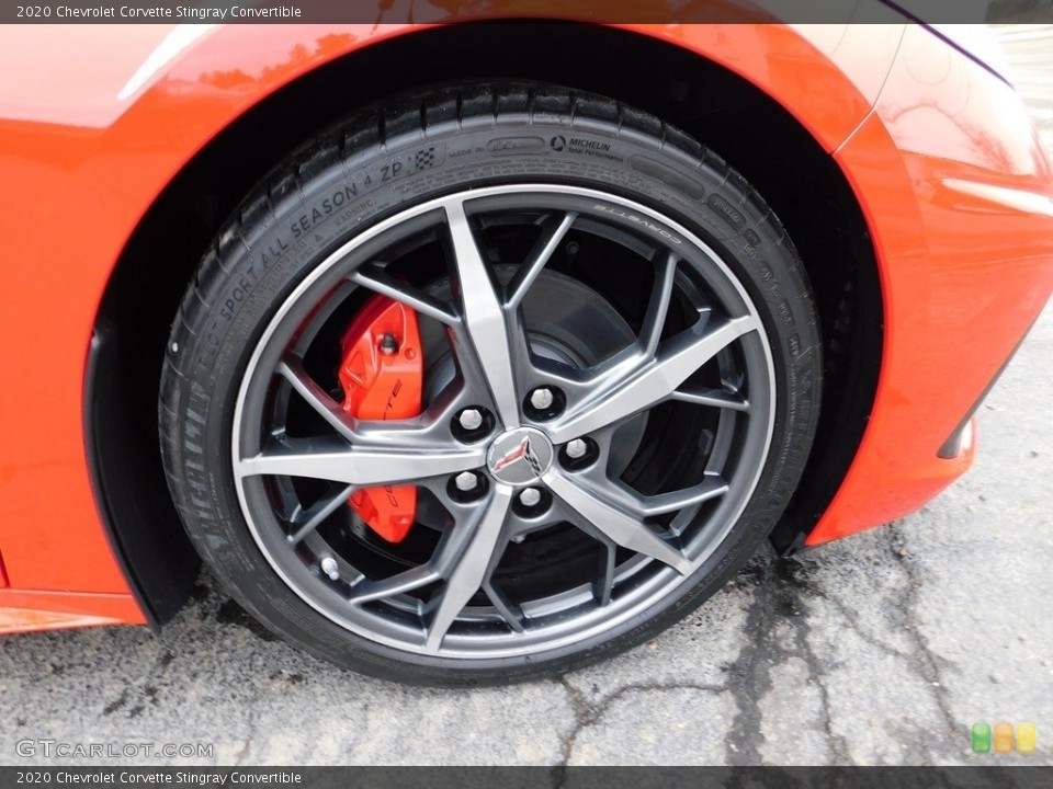 2020 Chevrolet Corvette Stingray Convertible Wheel and Tire Photo #145305009