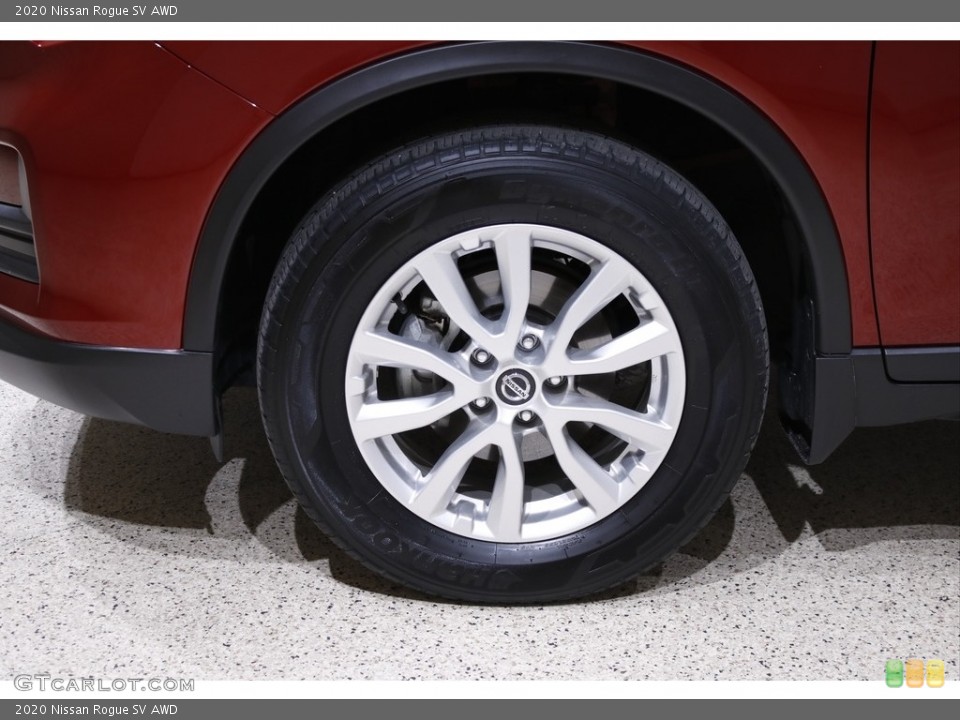 2020 Nissan Rogue SV AWD Wheel and Tire Photo #145305846