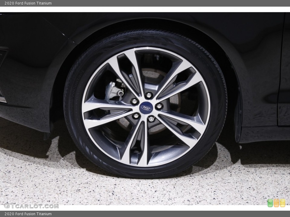 2020 Ford Fusion Titanium Wheel and Tire Photo #145305975