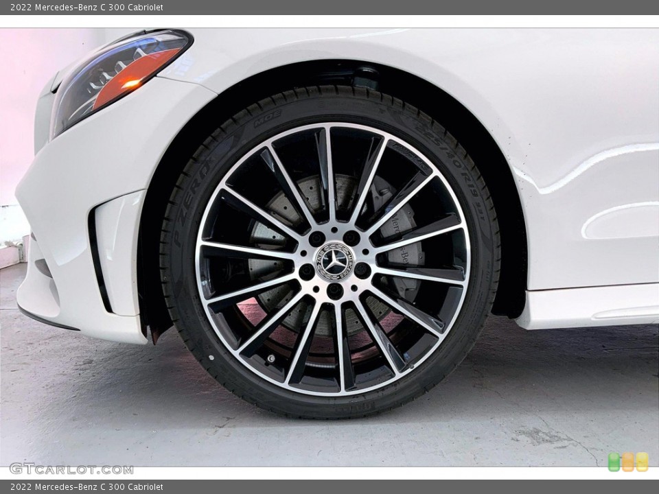 2022 Mercedes-Benz C 300 Cabriolet Wheel and Tire Photo #145308698