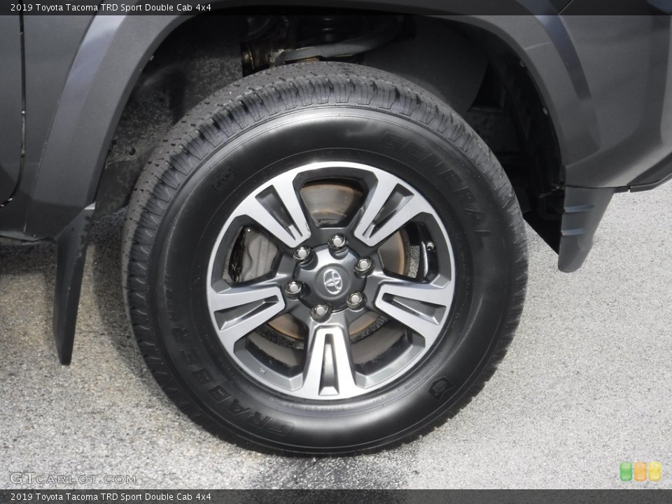 2019 Toyota Tacoma TRD Sport Double Cab 4x4 Wheel and Tire Photo #145312226
