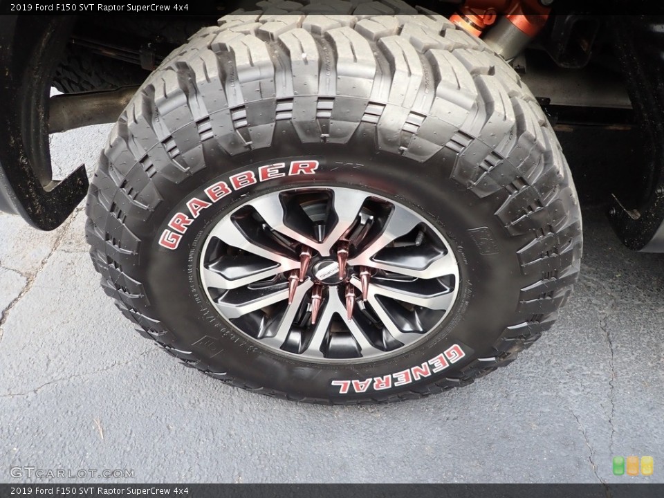 2019 Ford F150 SVT Raptor SuperCrew 4x4 Wheel and Tire Photo #145315149