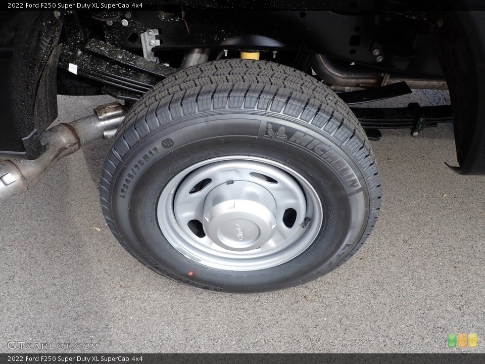 2022 Ford F250 Super Duty XL SuperCab 4x4 Wheel and Tire Photo #145317504
