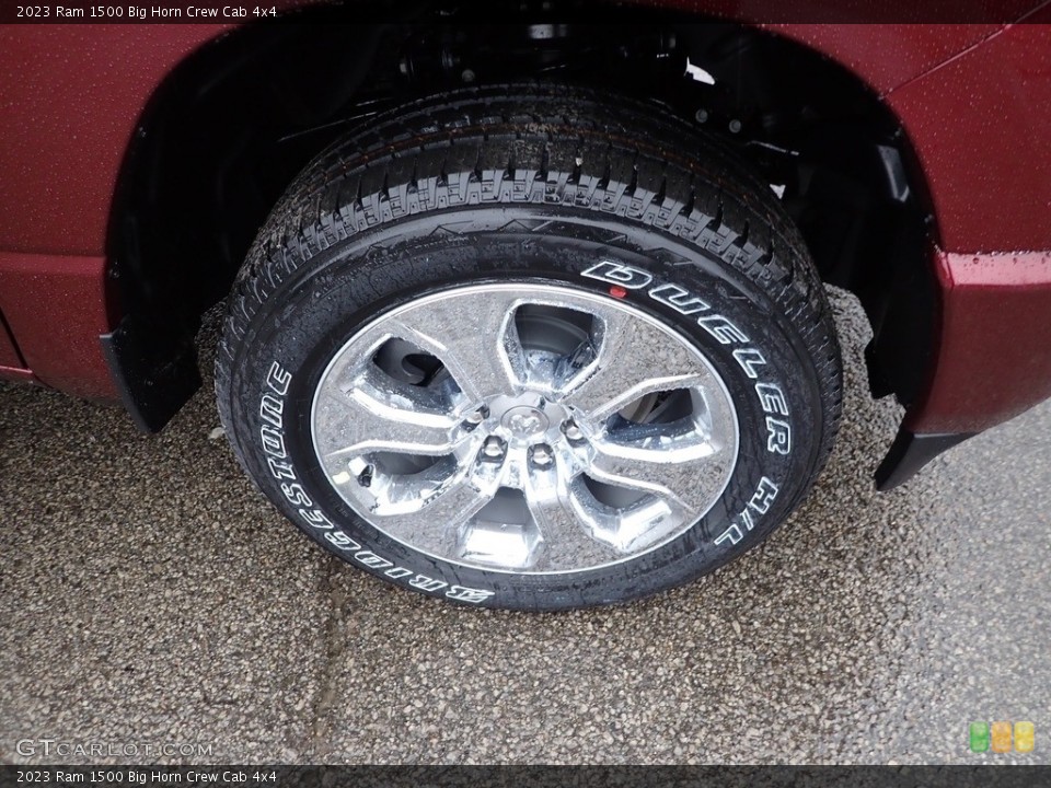 2023 Ram 1500 Big Horn Crew Cab 4x4 Wheel and Tire Photo #145320742