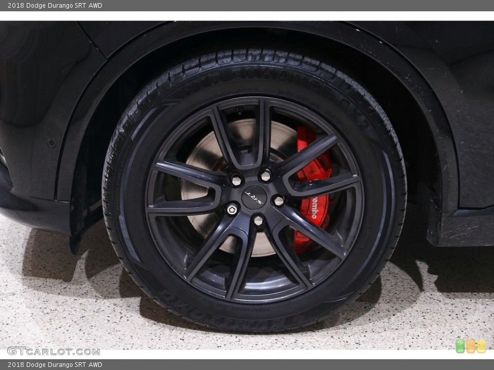 2018 Dodge Durango SRT AWD Wheel and Tire Photo #145321801