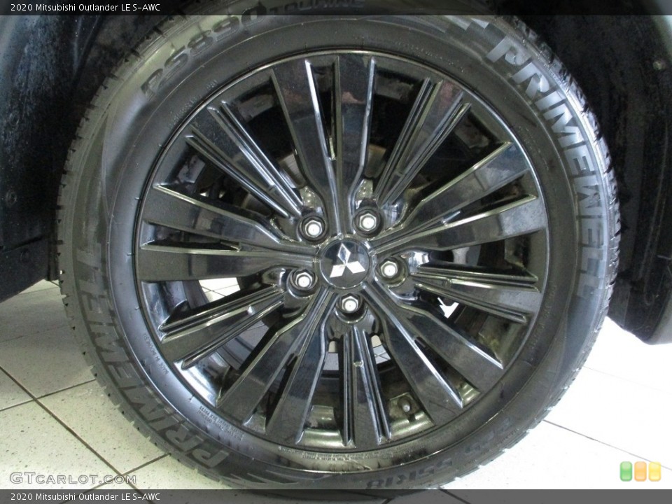 2020 Mitsubishi Outlander LE S-AWC Wheel and Tire Photo #145324897