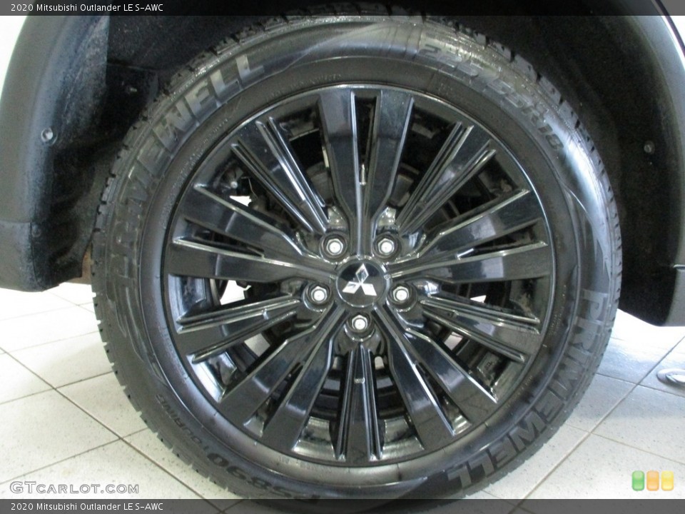 2020 Mitsubishi Outlander LE S-AWC Wheel and Tire Photo #145324924