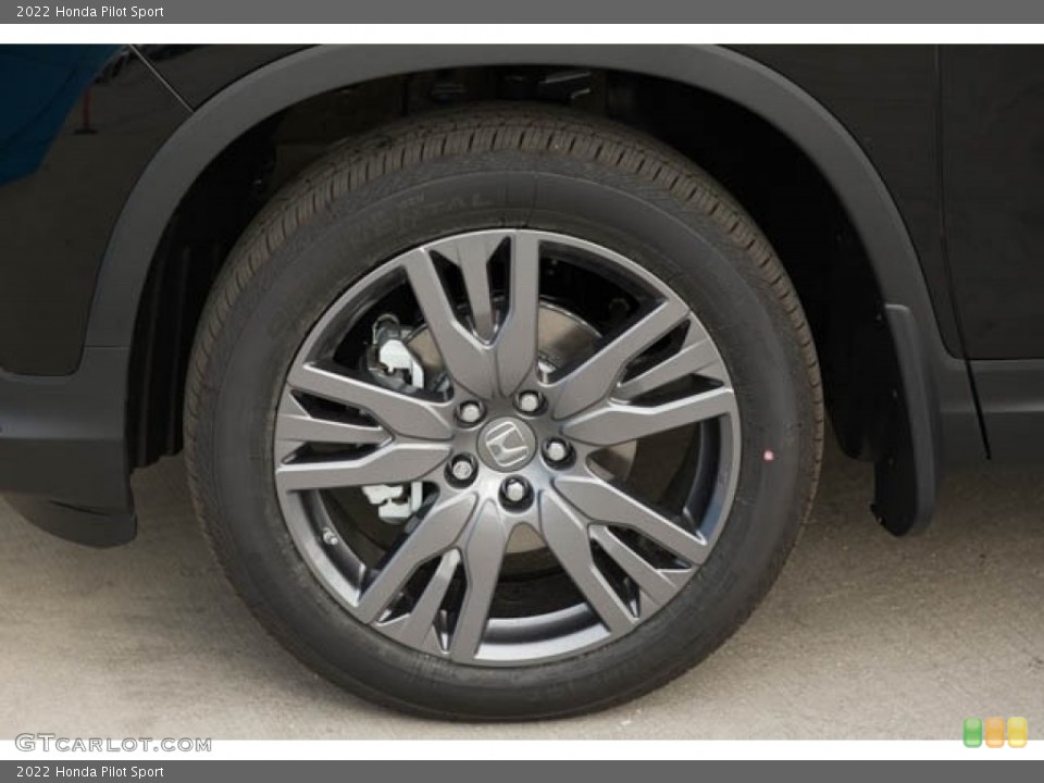 2022 Honda Pilot Sport Wheel and Tire Photo #145329694
