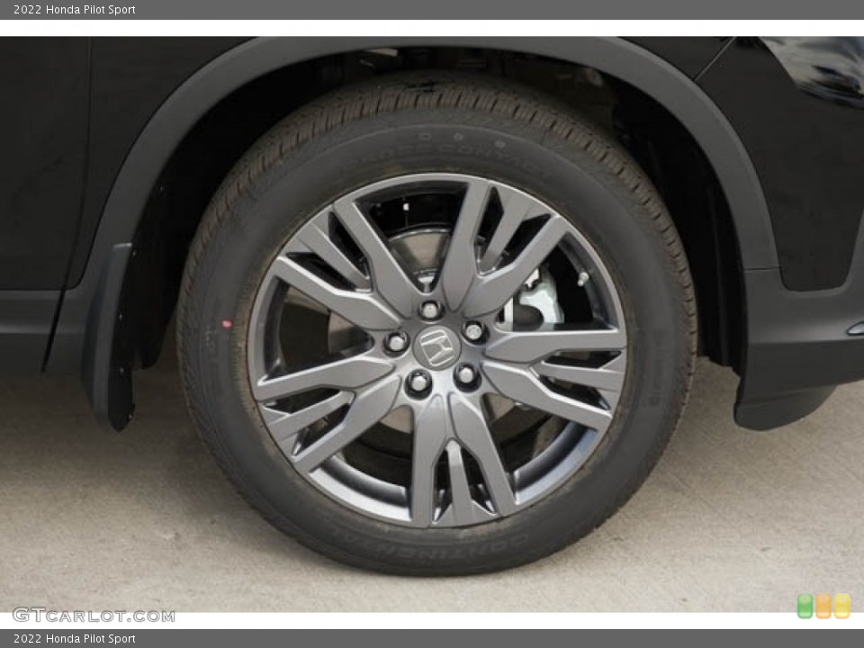2022 Honda Pilot Sport Wheel and Tire Photo #145329721