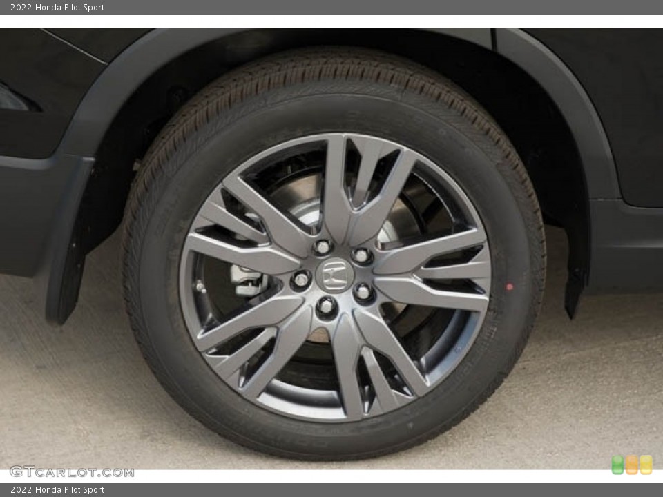 2022 Honda Pilot Sport Wheel and Tire Photo #145329730