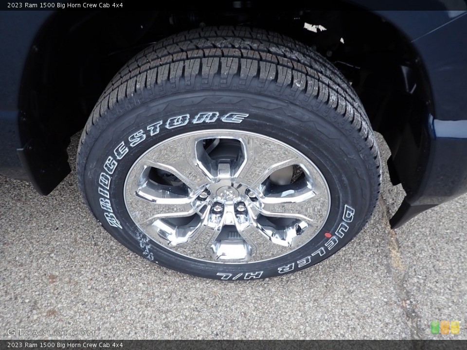 2023 Ram 1500 Big Horn Crew Cab 4x4 Wheel and Tire Photo #145339007