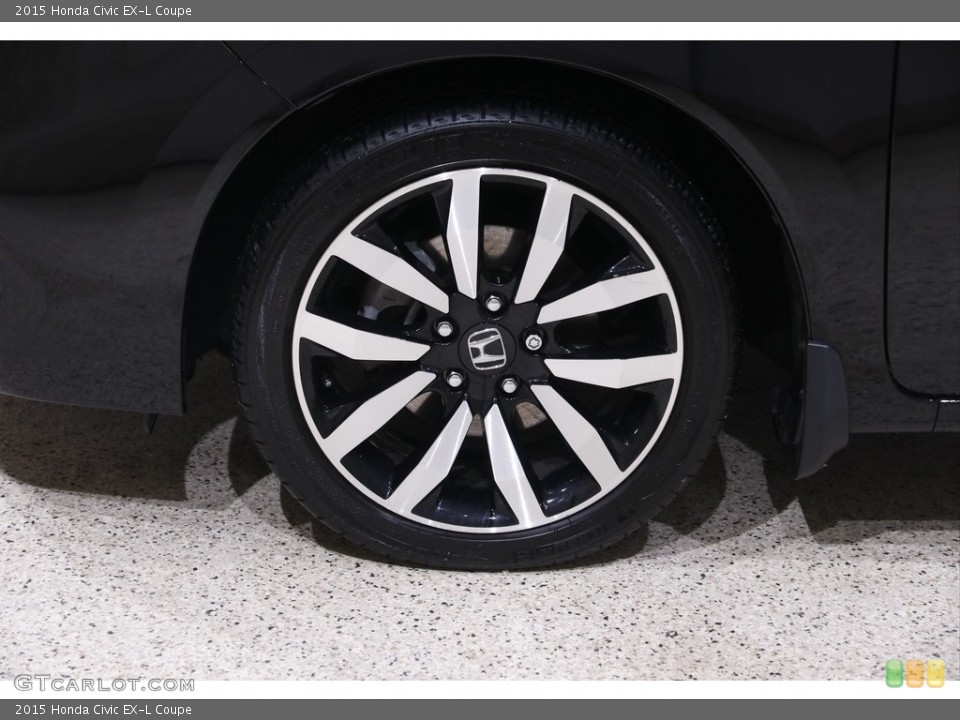 2015 Honda Civic EX-L Coupe Wheel and Tire Photo #145340163