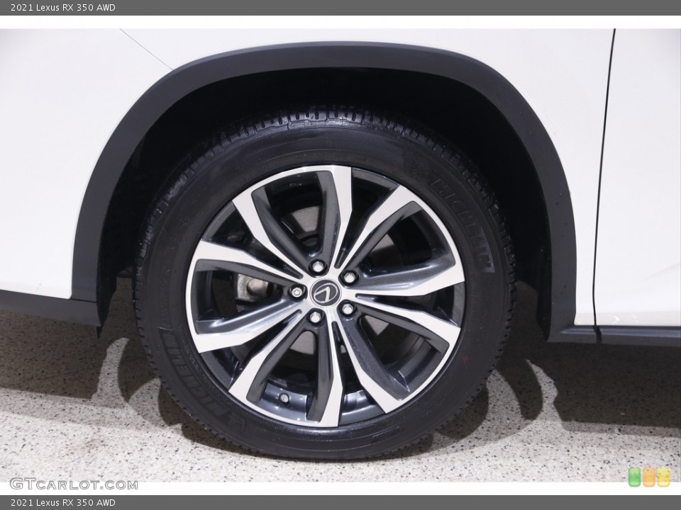 2021 Lexus RX 350 AWD Wheel and Tire Photo #145343808