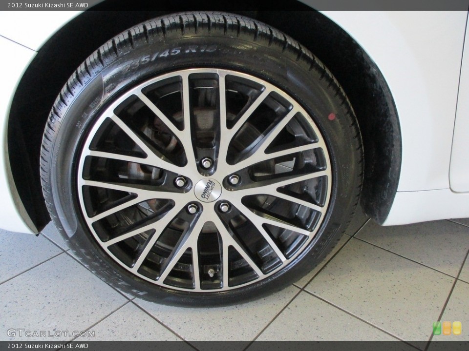 2012 Suzuki Kizashi SE AWD Wheel and Tire Photo #145348075