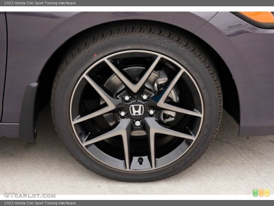 2023 Honda Civic Sport Touring Hatchback Wheel and Tire Photo #145350298