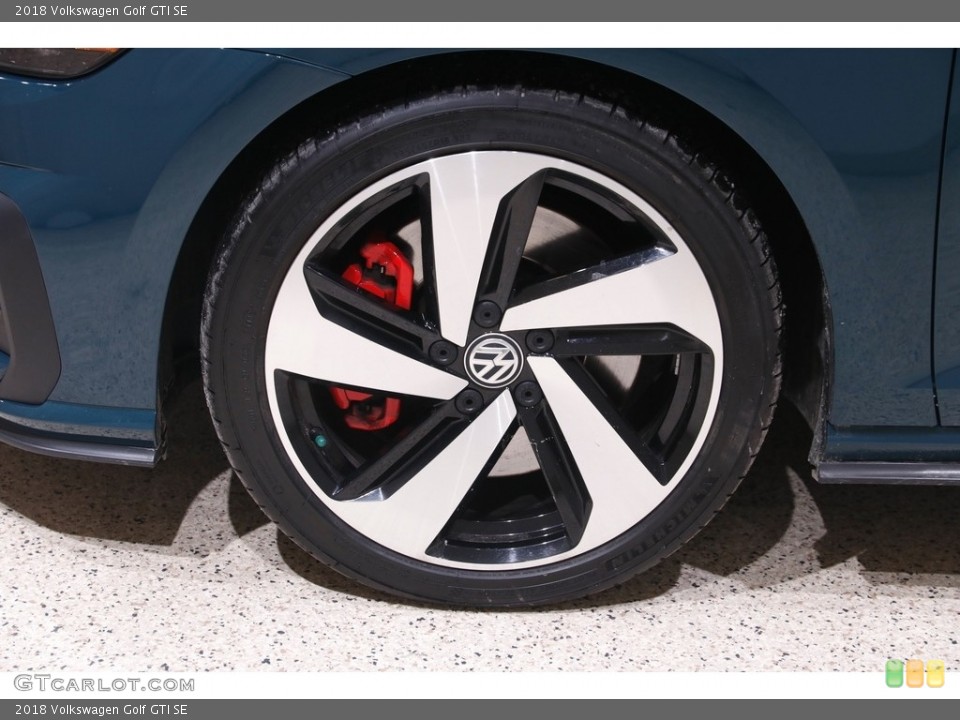 2018 Volkswagen Golf GTI SE Wheel and Tire Photo #145352683