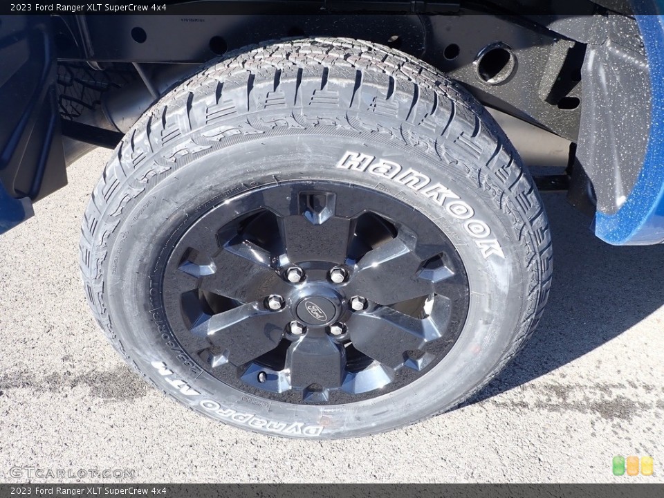 2023 Ford Ranger XLT SuperCrew 4x4 Wheel and Tire Photo #145355493