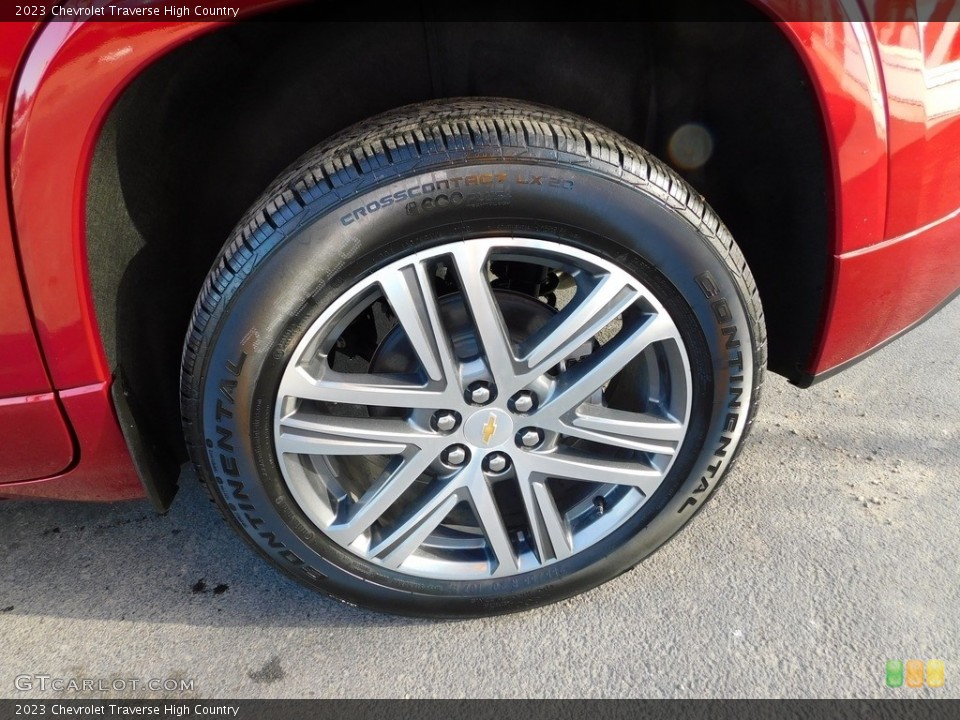 2023 Chevrolet Traverse High Country Wheel and Tire Photo #145358850