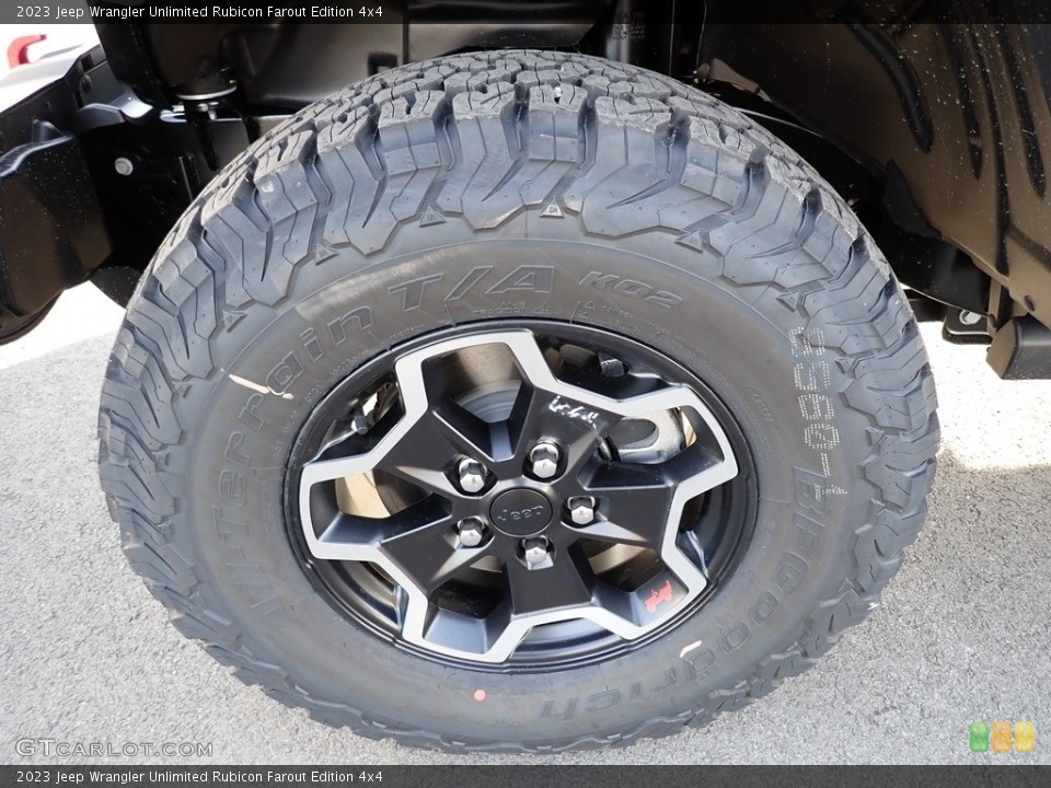 2023 Jeep Wrangler Unlimited Rubicon Farout Edition 4x4 Wheel and Tire Photo #145359399