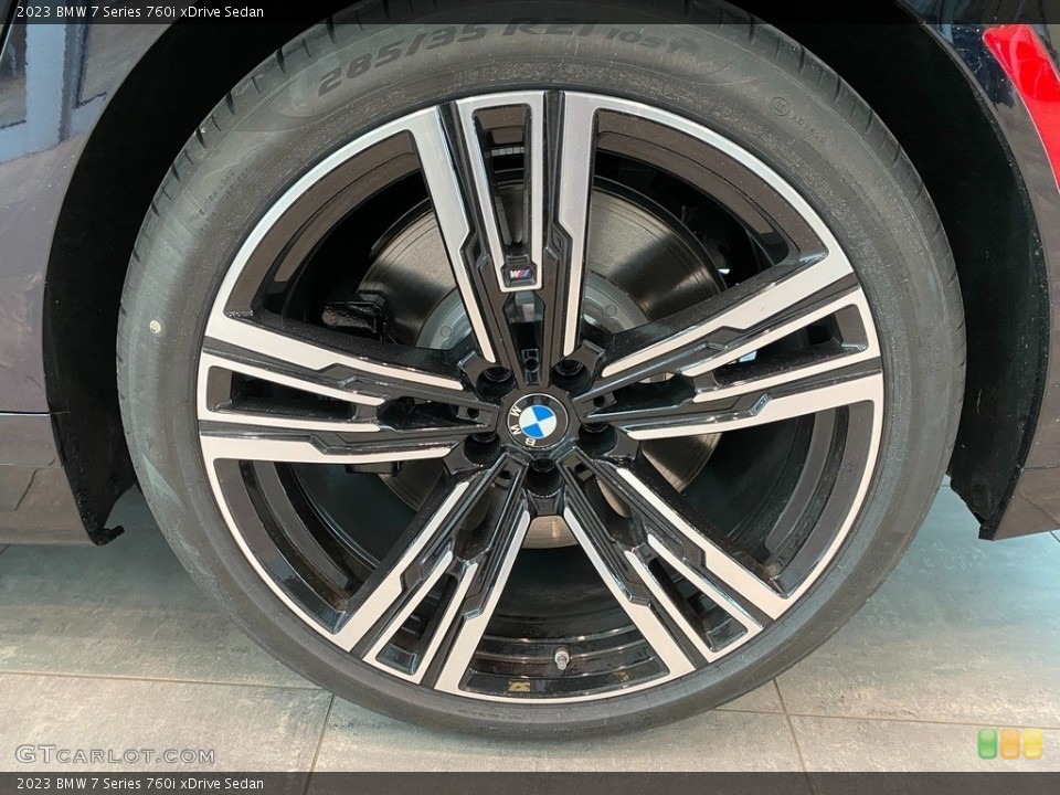 2023 BMW 7 Series 760i xDrive Sedan Wheel and Tire Photo #145362432