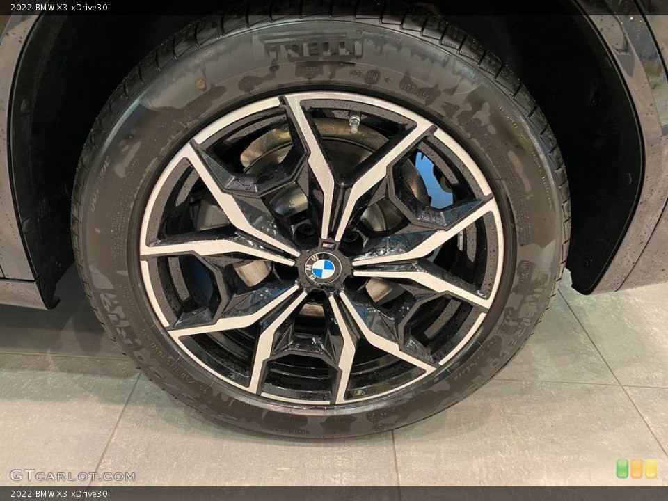 2022 BMW X3 xDrive30i Wheel and Tire Photo #145363101