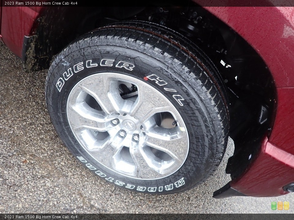 2023 Ram 1500 Big Horn Crew Cab 4x4 Wheel and Tire Photo #145363455