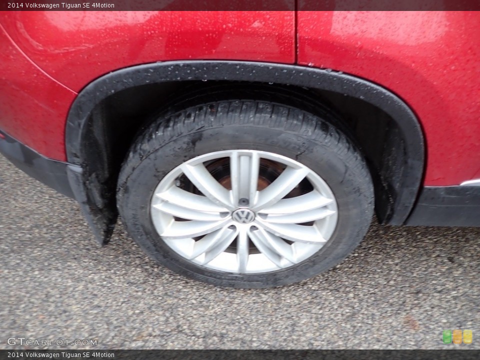 2014 Volkswagen Tiguan SE 4Motion Wheel and Tire Photo #145363518