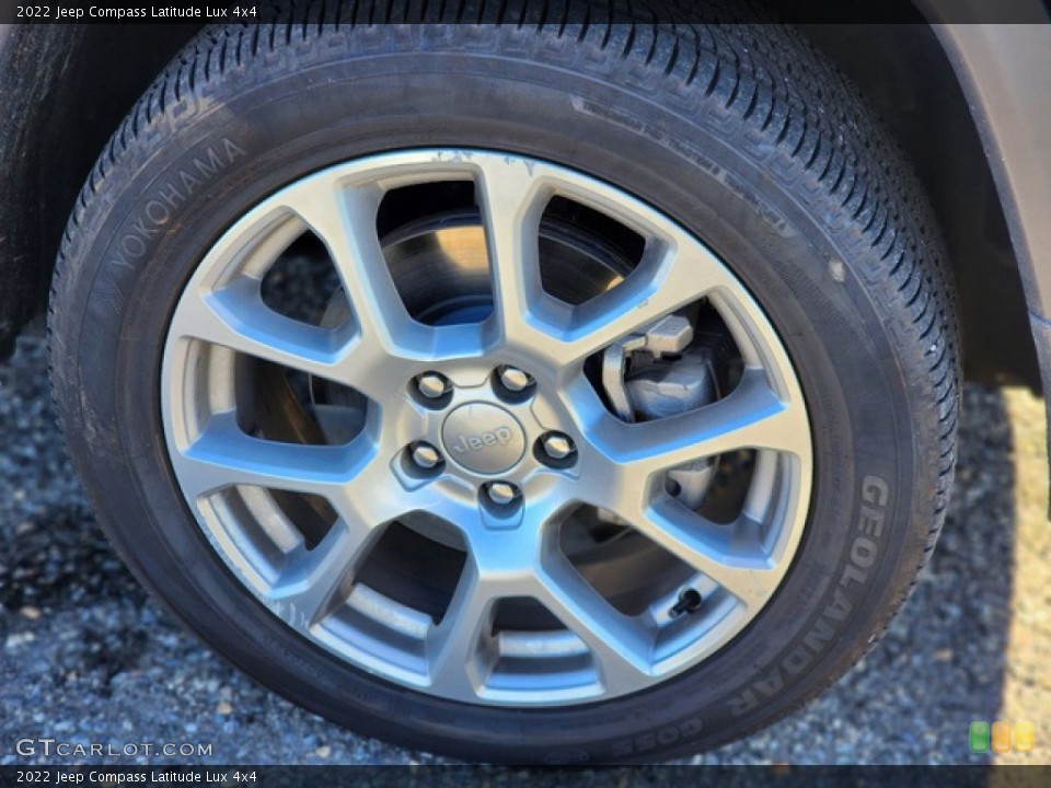 2022 Jeep Compass Latitude Lux 4x4 Wheel and Tire Photo #145368109