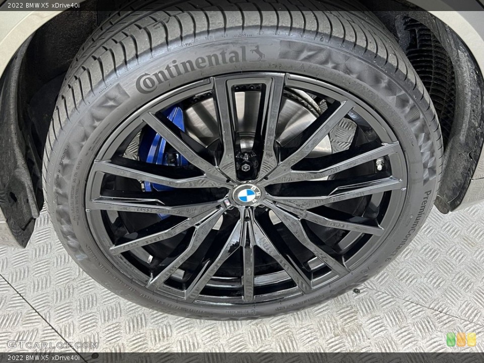 2022 BMW X5 xDrive40i Wheel and Tire Photo #145369892