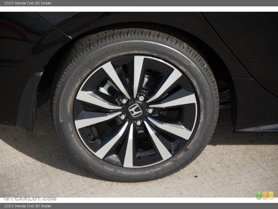2023 Honda Civic EX Sedan Wheel and Tire Photo #145375546