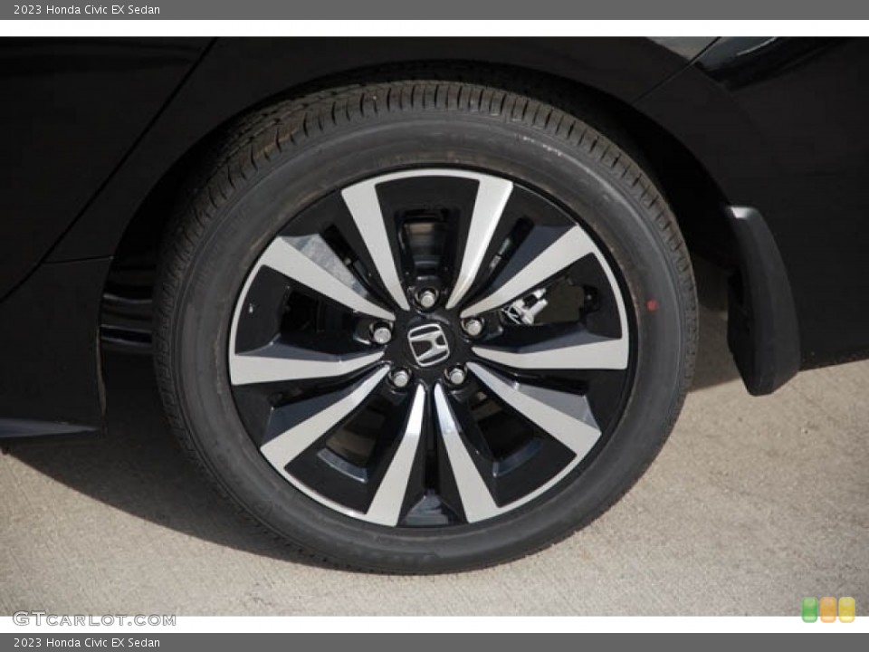 2023 Honda Civic EX Sedan Wheel and Tire Photo #145375597