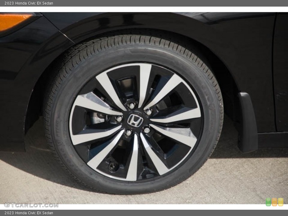 2023 Honda Civic EX Sedan Wheel and Tire Photo #145375615