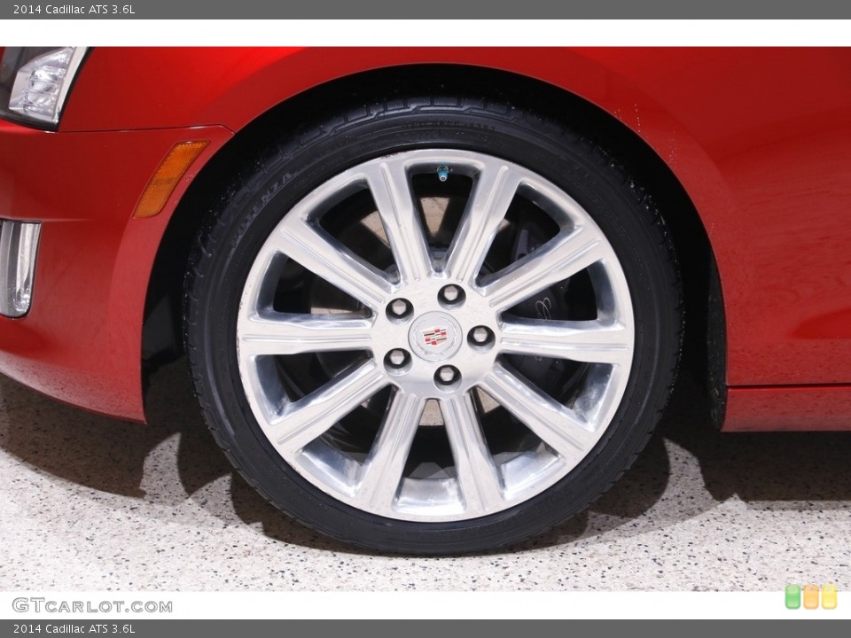 2014 Cadillac ATS 3.6L Wheel and Tire Photo #145379225
