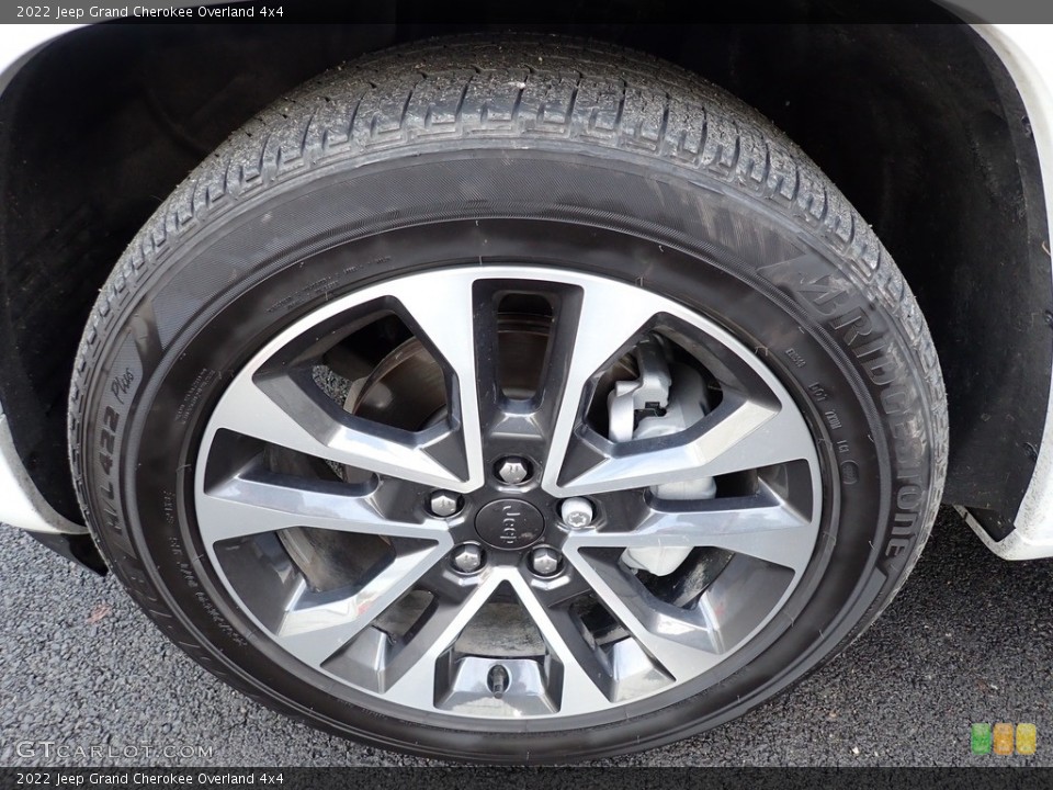 2022 Jeep Grand Cherokee Overland 4x4 Wheel and Tire Photo #145397194