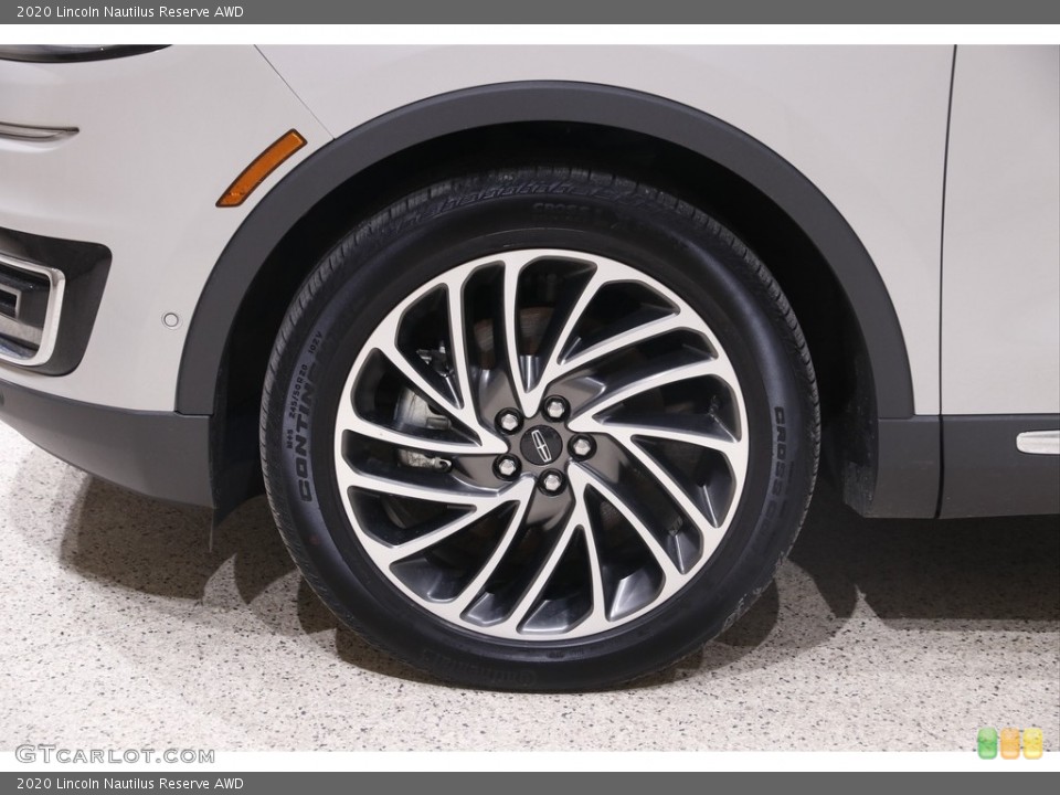 2020 Lincoln Nautilus Reserve AWD Wheel and Tire Photo #145401247