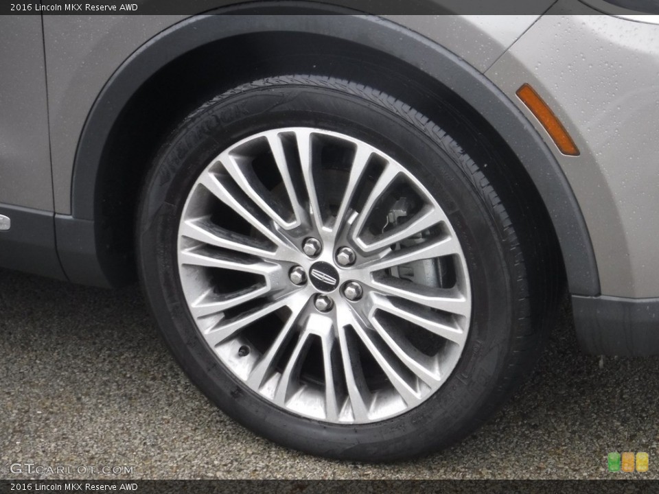 2016 Lincoln MKX Reserve AWD Wheel and Tire Photo #145412779