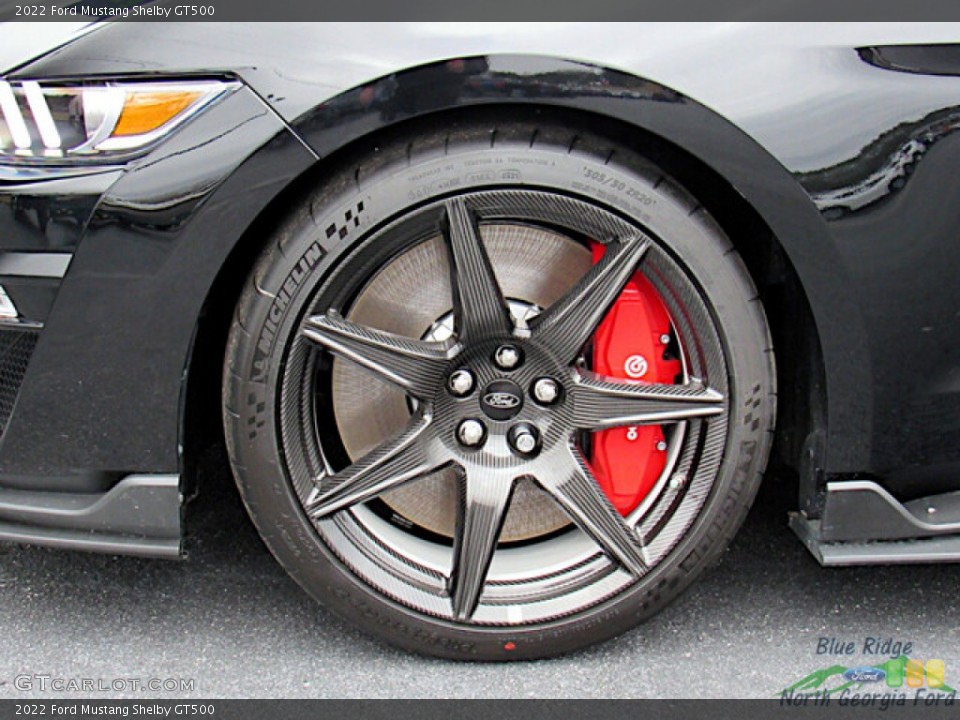 2022 Ford Mustang Shelby GT500 Wheel and Tire Photo #145424985