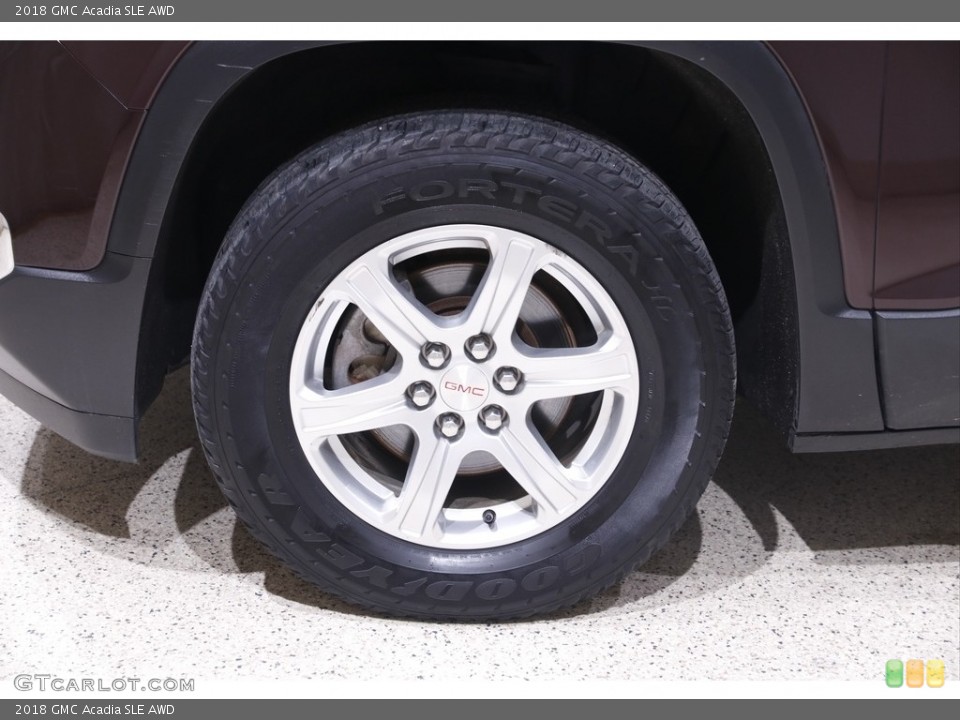 2018 GMC Acadia SLE AWD Wheel and Tire Photo #145428606