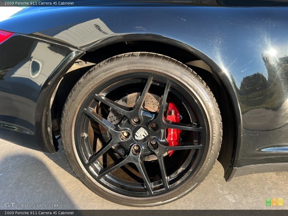 2009 Porsche 911 Carrera 4S Cabriolet Wheel and Tire Photo #145432167