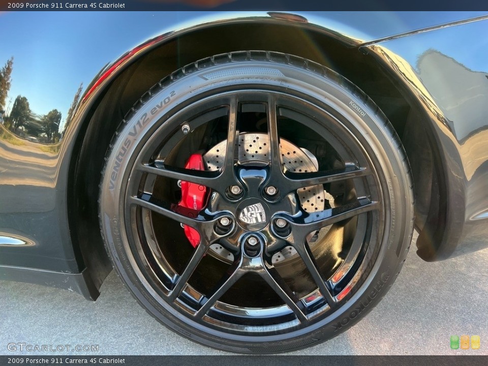 2009 Porsche 911 Carrera 4S Cabriolet Wheel and Tire Photo #145432248