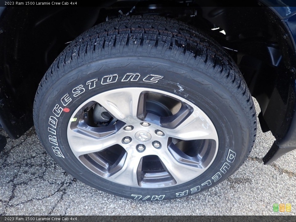 2023 Ram 1500 Laramie Crew Cab 4x4 Wheel and Tire Photo #145432524