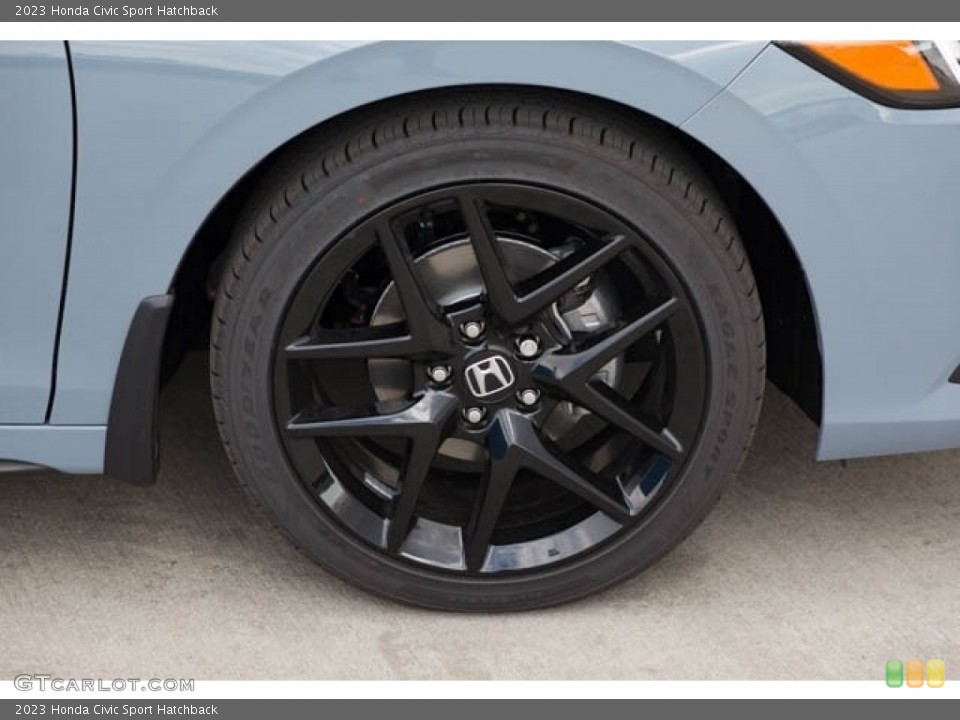 2023 Honda Civic Sport Hatchback Wheel and Tire Photo #145443415